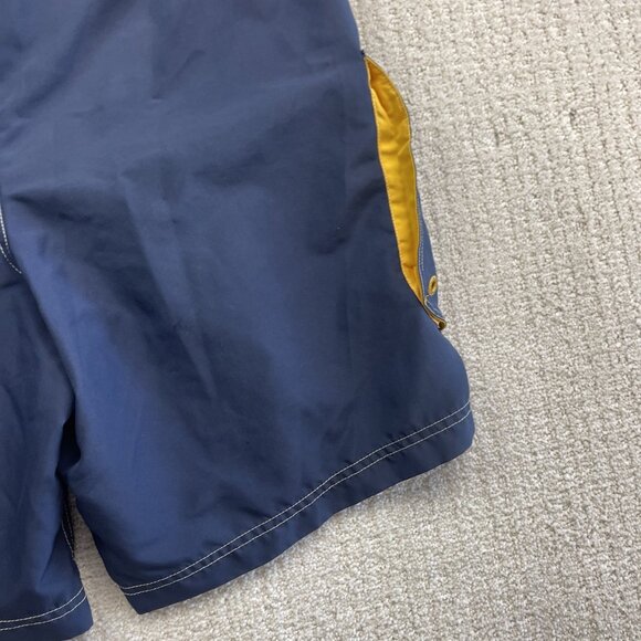 VTG Y2K Men’s O’Neil Surf Board Shorts Trunk 90s Blue / Yellow Grunge Blue Read - Picture 10 of 12